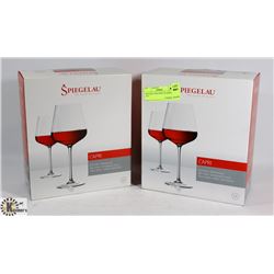 SPIEGEPAU RED WINE GLASSES, SET OF 4