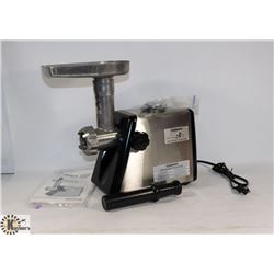 CUISINART STAINLESS STEEL MEAT GRINDER, MODEL #