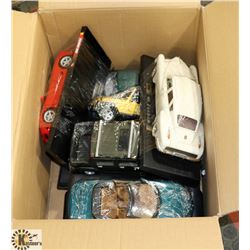 LOT OF 8 VARIOUS 1/18 SCALE DIE CAST CARS