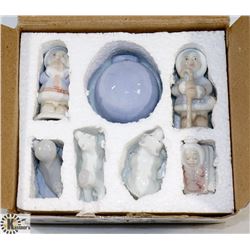 ALASKAN NATIVITY SET