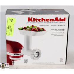 KITCHEN AID GRINDER ATTACHMENT,
