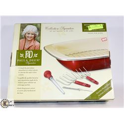 PAULA DEEN ROASTER PAN - NEW IN BOX