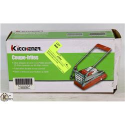 KITCHENER STAINLESS STEEL FRENCH FRY CUTTER