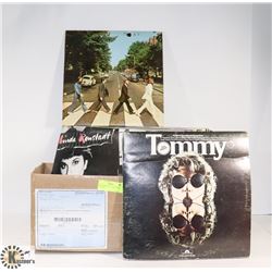 BOX OF MOSTLY CLASSIC ROCK RECORDS