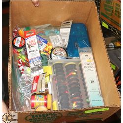 LARGE BOX W/LOTS OF NEW QUALITY FISHING
