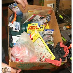 LARGE BOX W/LOTS OF NEW QUALITY FISHING
