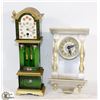 Image 1 : PAIR OF MINIATURE WINDING CLOCKS, MADE IN GERMANY
