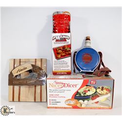 BOX OF ASSORTED KITCHEN ITEMS