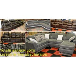 NEW LIVING ROOM FURNISHINGS