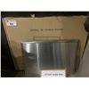 Image 1 : 27" STAINLESS STEEL 4B DOUBLE DOOR & 17" X 24" SINGLE DOOR (NO HANDLE)
