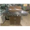 Image 1 : BBQTEK STAINLESS STEEL / BRONZE 6 BURNER WITH SEARING / SIDE BURNER OUTDOOR LP GAS
