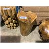 Image 1 : SOLID WOOD UNIQUE TREE STUMP