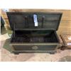 Image 1 : SOLID WOOD SINGLE DOOR STORAGE CHEST
