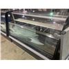 Image 2 : CANADIAN DISPLAY SYSTEM BLACK / GLASS 2 TIER REFRIGERATED DELI CASE / INSERT 34"D X 69"W X 48"H