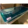 Image 1 : 15 SHEETS OF 2' X 4' AQUA COLORED COMMERCIAL LEXAN