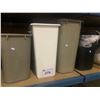 Image 2 : SHELF LOT INCLUDING ; ASSORTED PLASTIC BINS, TOTE OF POWER STRIP BARS, FIRST AID KIT &