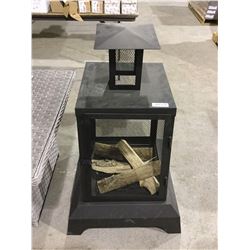 NEW IN BOX Facto Outdoor Fireplace (26.38"L x 26.38"W x 40.55"H)