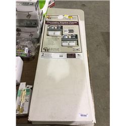 GH Coach House Accent Decorative Window Panels - 2 Simulated Windows (45 1/4" x 16 5/8" x 3/8")