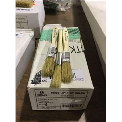 Case of Simms 1/2" Chip Brushes