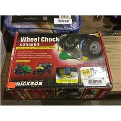 Wheel Chock and Strap Kit