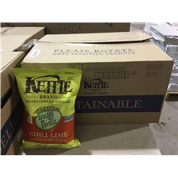 Case of Kettle Brand Chili Lime Chips (12 x 170g)