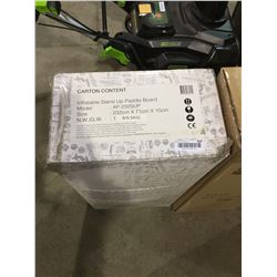 NEW IN BOX Aqua Parx Paddle Board (232cmx17cmx10cm) Model: AP-232SUP