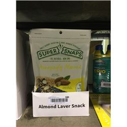 Case of Super Snap Almond Laver Snacks