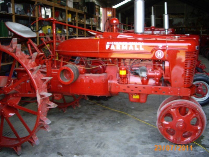1947 Farmall H On Steel Wheels