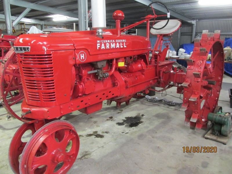 1947 Farmall H On Steel Wheels