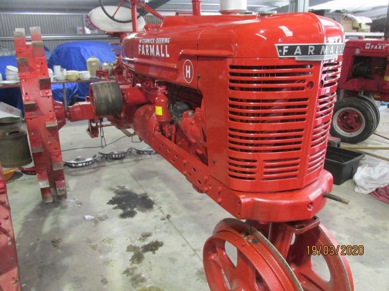 1947 Farmall H On Steel Wheels
