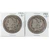Lot of (2) 1901-S $1 Morgan Silver Dollar Coins