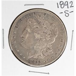 1892-S $1 Morgan Silver Dollar Coin