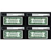 Image 2 : (4) Consecutive 1928A $1 Silver Certificate Notes Fr.1601 PMG Gem Uncirculated 65EPQ