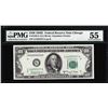 Image 1 : 1950E $100 Federal Reserve Note Chicago Fr.2162-G PMG About Uncirculated 55