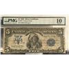 Image 1 : 1899 $5 Chief Silver Certificate PMG 10