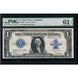 1923 $1 Silver Certificate PMG 63EPQ