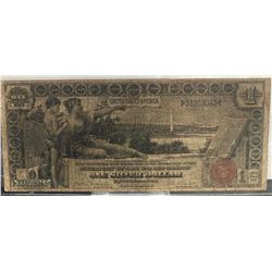 1886 $1 Educational Silver Certificate