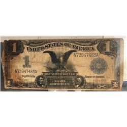 1899 $1 Black Eagle Silver Certificate