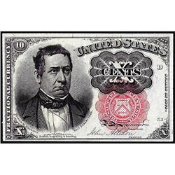 1874 Ten Cents Fifth Issue Fractional Currency Note