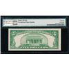 Image 2 : 1929 $5 Brea National Bank Note PMG 64EPQ