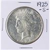 1925-S $1 Peace Silver Dollar Coin