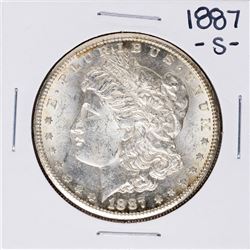 1887-S $1 Morgan Silver Dollar Coin