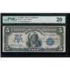 Image 1 : 1899 $5 Chief Silver Certificate PMG 20