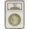 Image 1 : 1880-S $1 Morgan Silver Dollar Coin NGC MS65