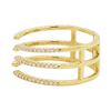 Image 2 : 0.3 ctw Diamond Ring - 14KT Yellow Gold