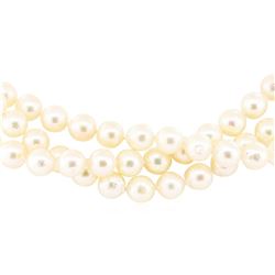 7.5mm Akoya Cultured Pearl Strand