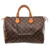 Image 1 : Louis Vuitton Monogram Canvas Leather Speedy 40 cm Bag
