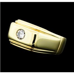 0.25 ctw Diamond Ring - 14KT Yellow Gold