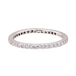 0.80 ctw Diamond Eternity Ring - 18KT White Gold