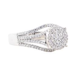 0.85 ctw Diamond Ring - 14KT White Gold